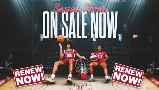 2025-26 Temple Basketball Season Tickets
