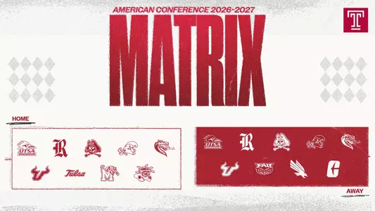 Temple MBB American Conference Matrix 2026-27