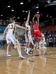 Bria Richardson scored a team-high 11 points in her return