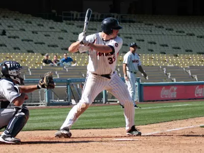 Sam Meyer homered for the Waves in game two at BYU
