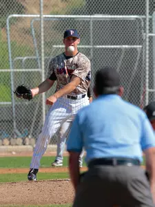 Aaron Brown homered and turned in a quality start vs. Washington Sunday
