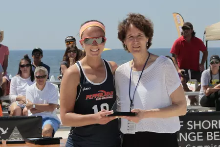 Two-time All-American Lara Dykstra