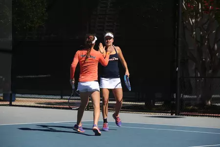 Laura Gulbe and Dzina Milovanovic