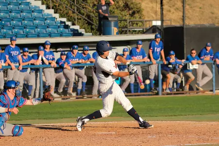 Matt Kanfer hit a Grand Slam in Friday's game, his fourth home run of the year.