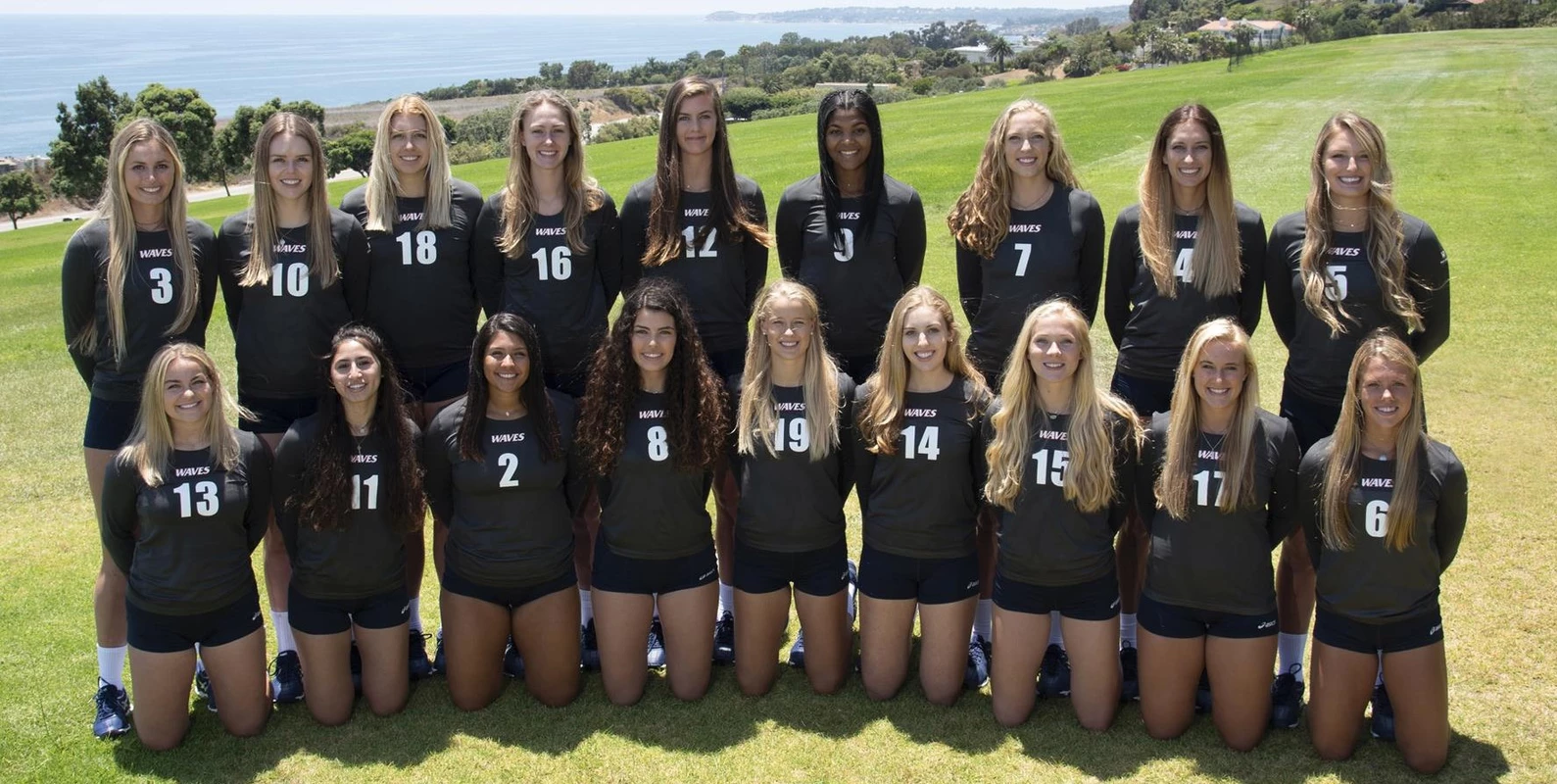 Top (L>R): Nikki Lyons, Shannon Scully, Rachel Ahrens, Grace Nielsen, Tarah Wylie, Rosie Ballo, Alli O’Harra, Heidi Dyer, Jaiden Farr. Bottom (L>R): Julia DiBona, Hana Lishman, Blossom Sato, Taylor Akason, Hannah Frohling, Savana Greene, Jenna Tunnell, Lily Dyer, Madison Shields.