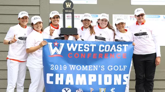 2019 WCC women's golf champions