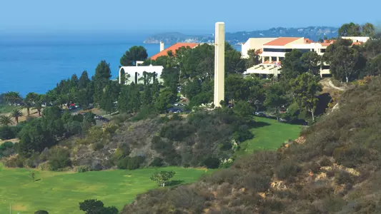 scenic campus aerial