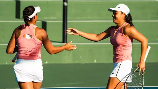 Savannah Broadus and Janice Tjen