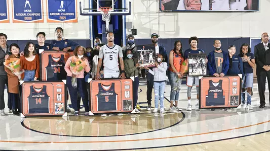 Senior Night 2022 men's basketball