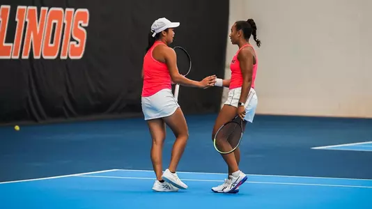 Janice Tjen and Savannah Broadus