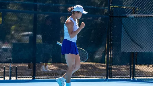 Janice Tjen at the NCAA Tournament