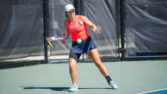 Anna Campana at the ITA All-American Championships