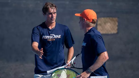 Maxi Homberg and Edward Winter at the ITA Southwest Regional