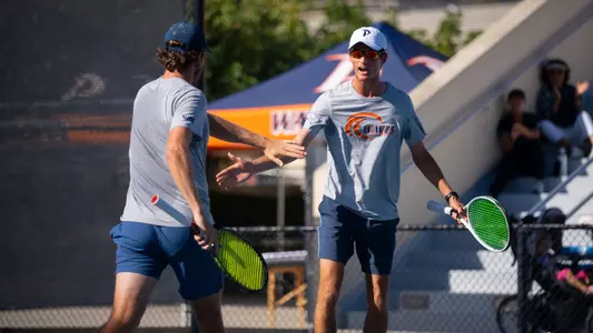 George Davis and Linus Carlsson Halldin at the ITA Southwest Regionals