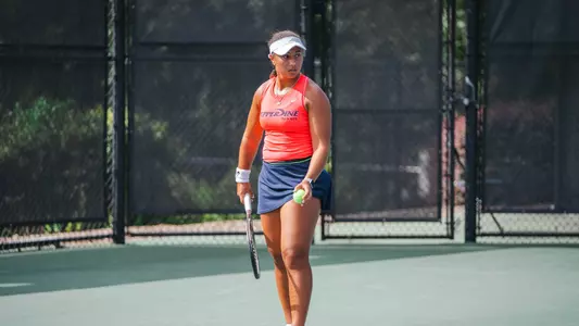 Savannah Broadus at the ITA All-American Championships