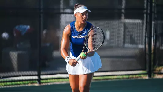 Savannah Broadus at the ITA All-American Championships