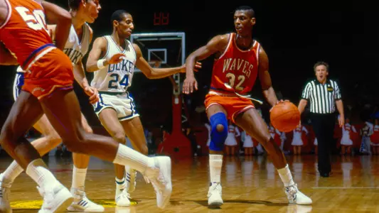 Dwayne Polee in the 1985 NCAA Tournament