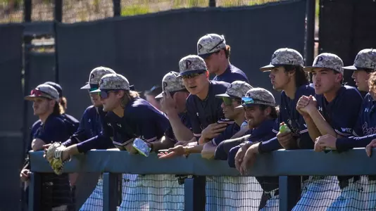 Baseball team dugout