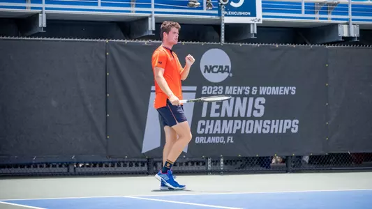 Daniel De Jonge at the 2023 NCAA Tournament