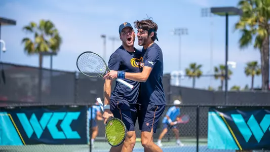 Linus Carlsson Halldin and Pietro Fellin at the 2023 WCC Championships