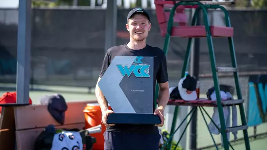 Robert Shelton at the 2023 WCC Championships