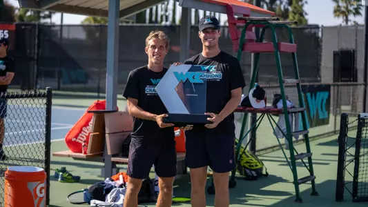 Tim Zeitvogel and Daniel De Jonge at the 2023 WCC Championships