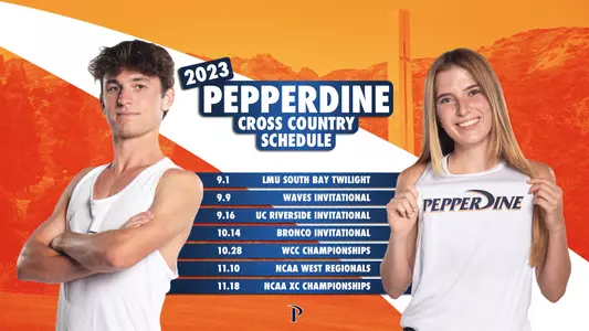 2023 Cross Country schedule graphic