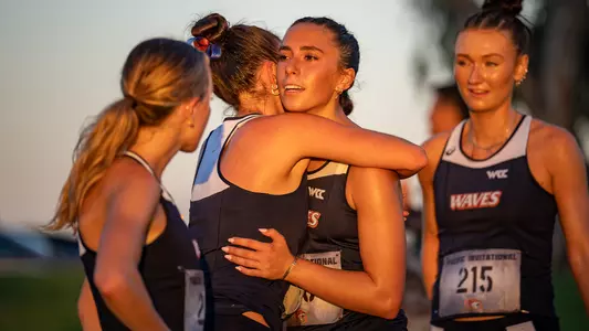 Riley Burgess at the Pacific Invitational