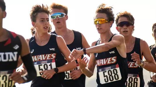 Elijah Gentry and Dominic Silhol at the Waves Invitational