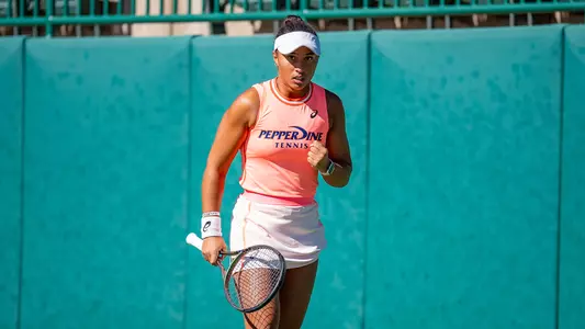 Savannah Broadus at the 2024 NCAA Singles Championship