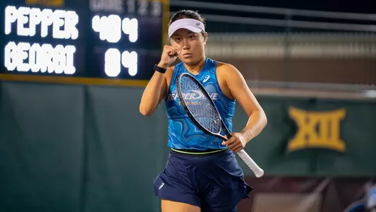 Vivian Yang at the NCAA Doubles Championship