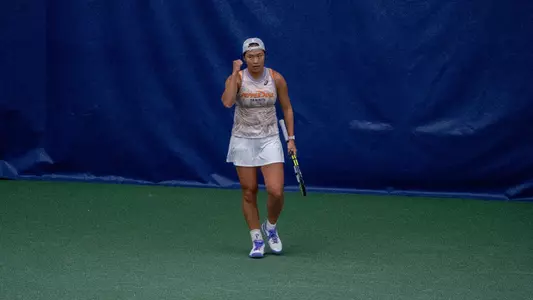 Janice Tjen at ITA Indoors
