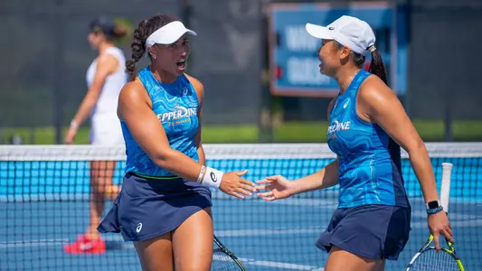 Savannah Broadus and Janice Tjen vs. USC