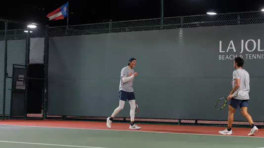 Tyler Davis at the 2024 Pacific Coast Doubles Tournament