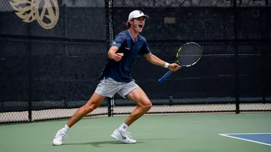 Zach Stephens at the 2024 WCC Championships