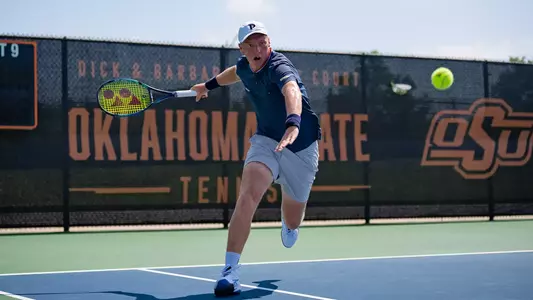 Edward Winter at the 2024 NCAA Singles Tournament