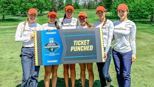 Pepperdine Women's Golf Team 2024 - Advanced to NCAA Finals