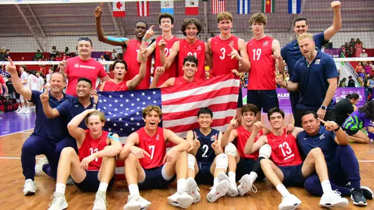 Team USA at the U21 2024 NORCECA Continental Championship