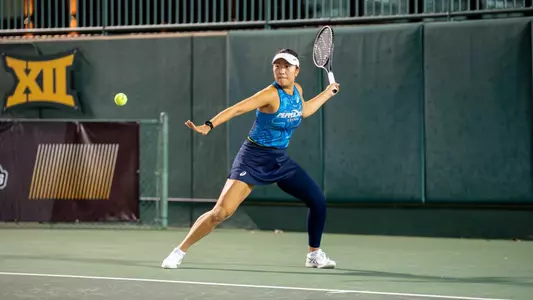 Vivian Yang at the 2024 NCAA Doubles Championship