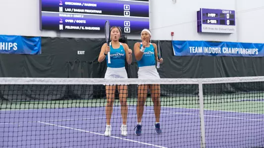 Vivian Yang and Savannah Broadus vs. Northwestern