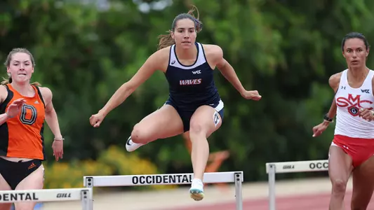 Brittany Rivas at the Oxy Invite