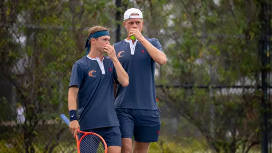 David Fix and Lasse Poertner at the 2025 Sherwood Collegiate Cup