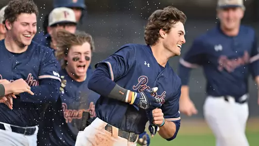 John Peck celebration vs. UCSB