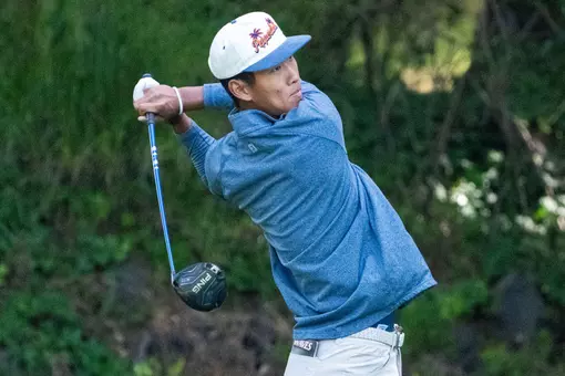 No. 15 Men's Golf Holds Lead Following Opening Two Rounds of WCC Championship