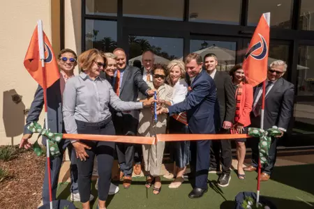Golf Clubhouse Ribbon Cutting Ceremony