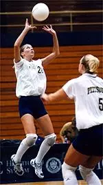 Carrie Norris kept her<br>teammates involved, handing<br>out 50 assists in the Panthers<br>sweep of Villanova.