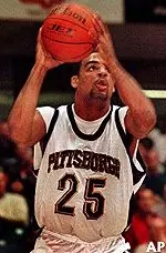 Ricardo Greer registered<BR>his second double-double<BR>to lead Pittsburgh to<BR>victory over California East.