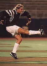 Nicole Bashor recorded<br>five saves over the<br>weekend's two games.