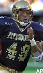 Kevan Barlow ran for 272 yards and four touchdowns in a 38-28 victory over rival West Virginia on Friday.