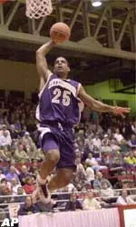 Ricardo Greer notched a double-double in the loss to Penn State.